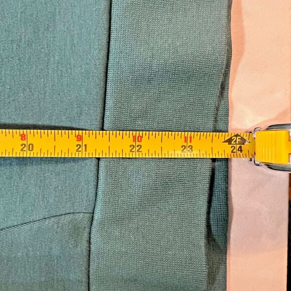 Janji Circuit Knit Hoodie Teal Unisex M/Sm. W/Lg. Running Pockets Wicking - Picture 7 of 9